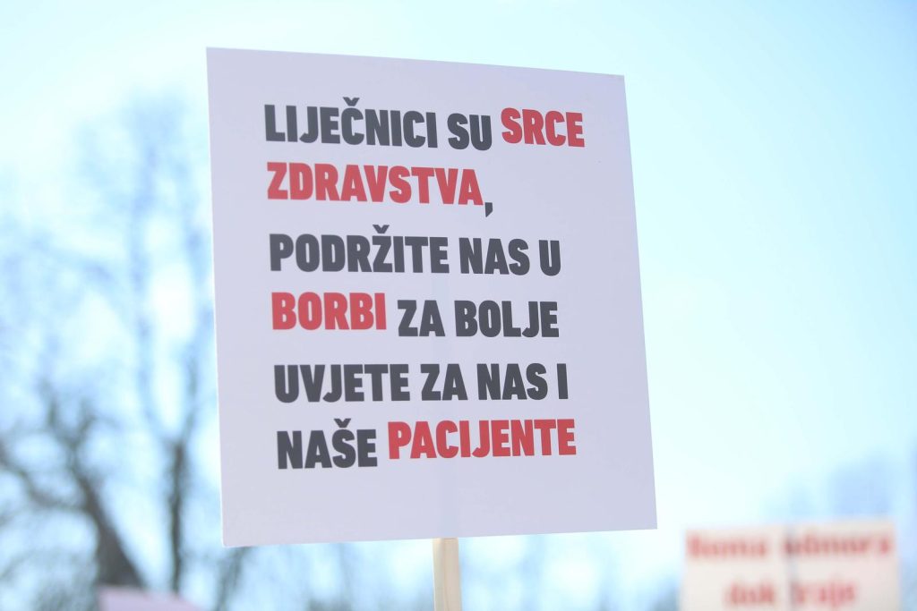 croatian healthcare strike