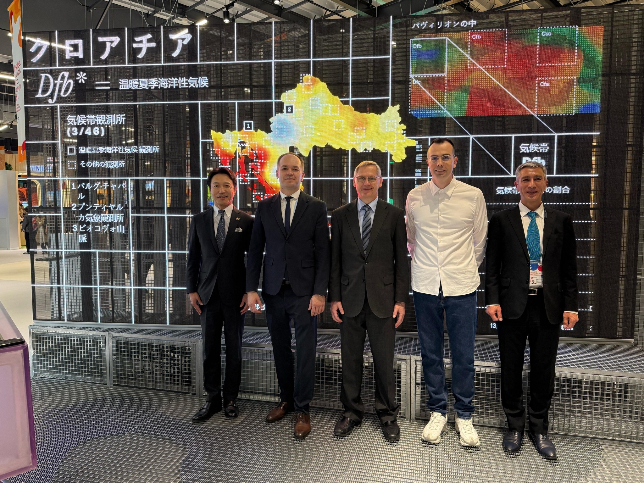 croatian real-time climate pavilion