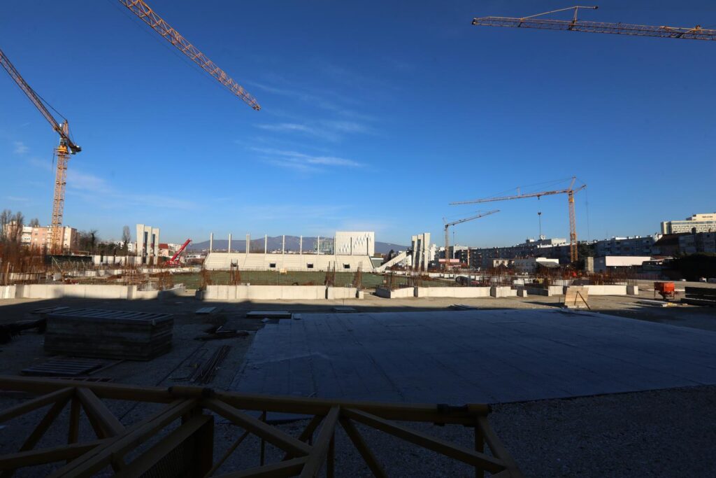 football stadium construction croatia