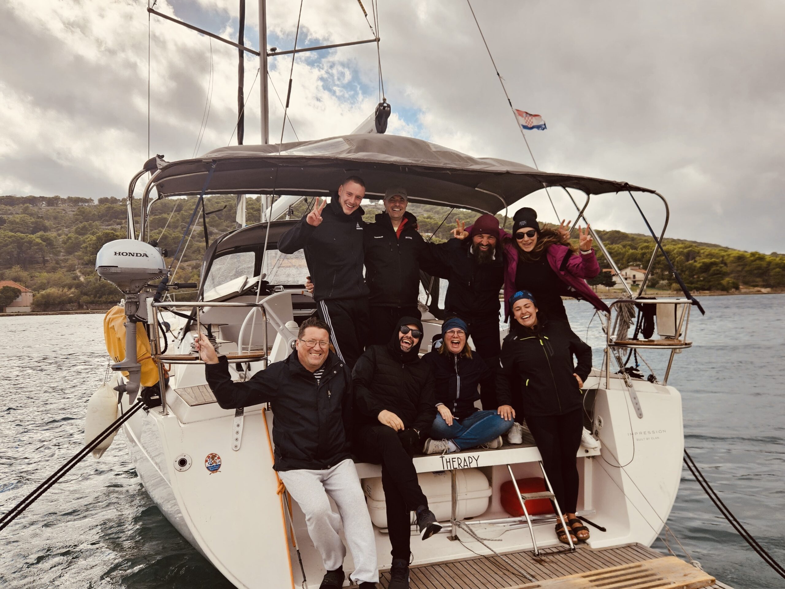 croatia regatta life at sea