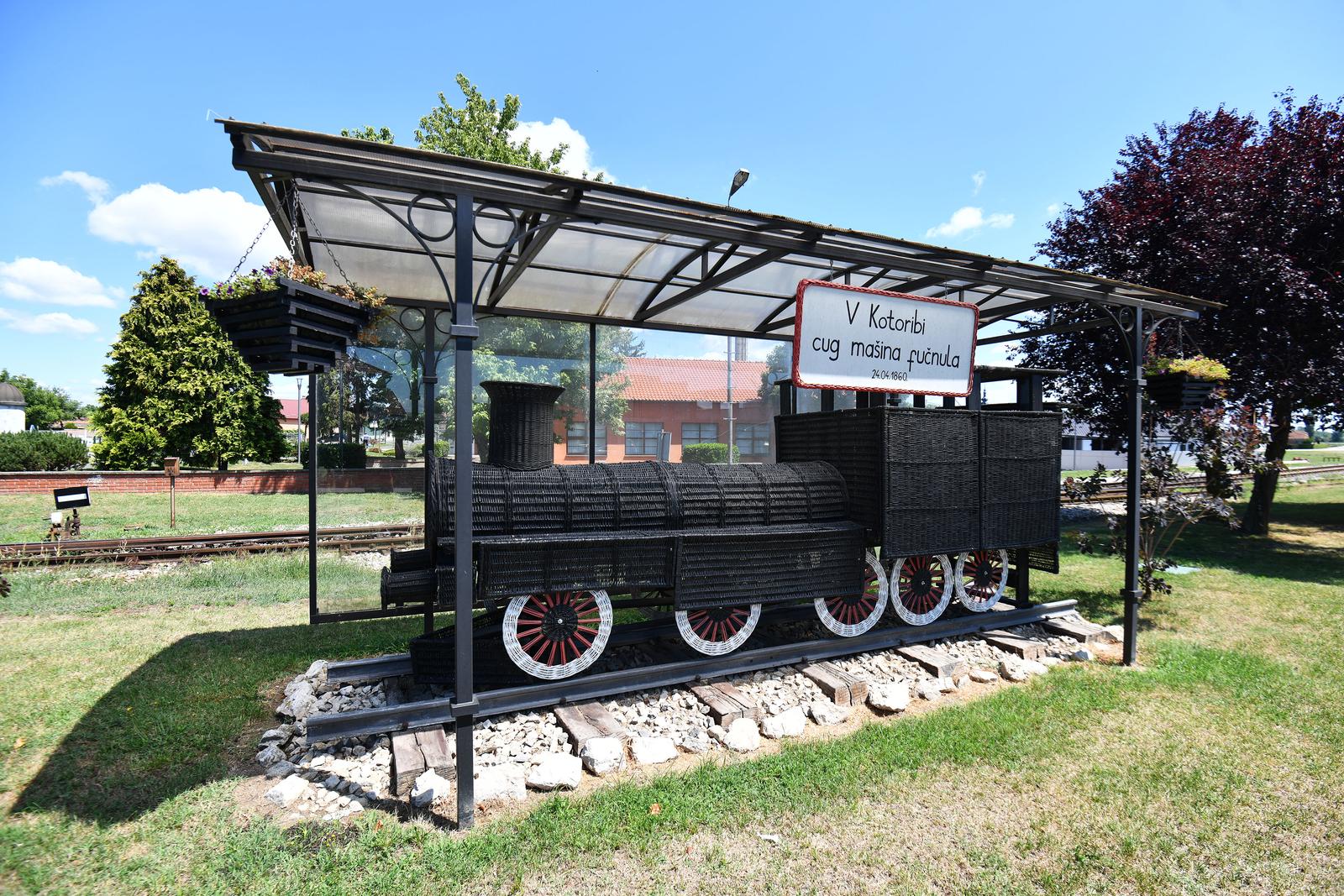 croatia's first train station