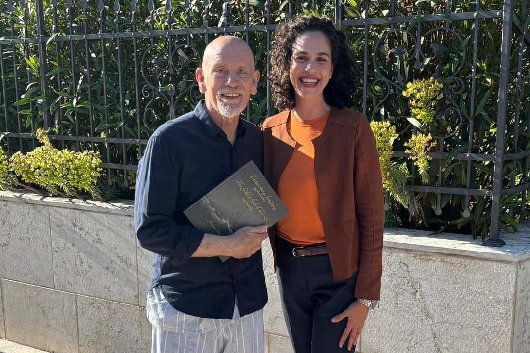 New Croatian Citizen John Malkovich Visits Mali Lošinj