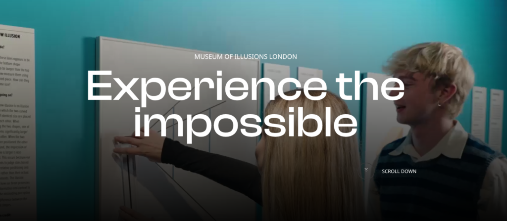 museum of illusions london