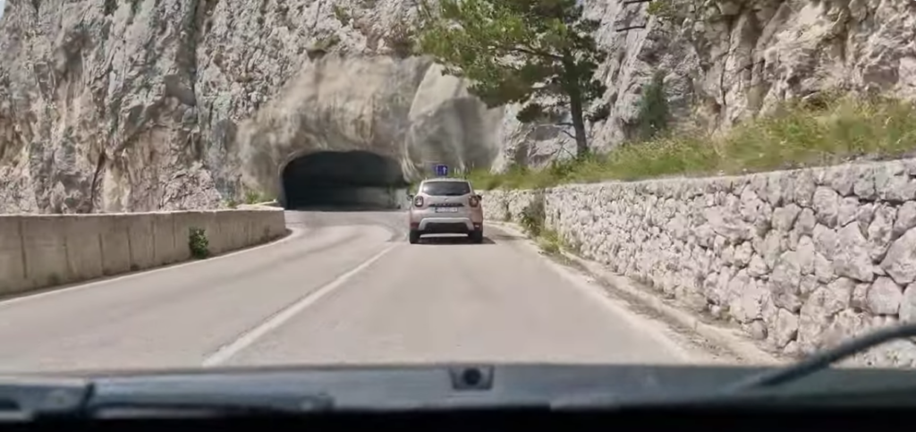 croatian tunnel map