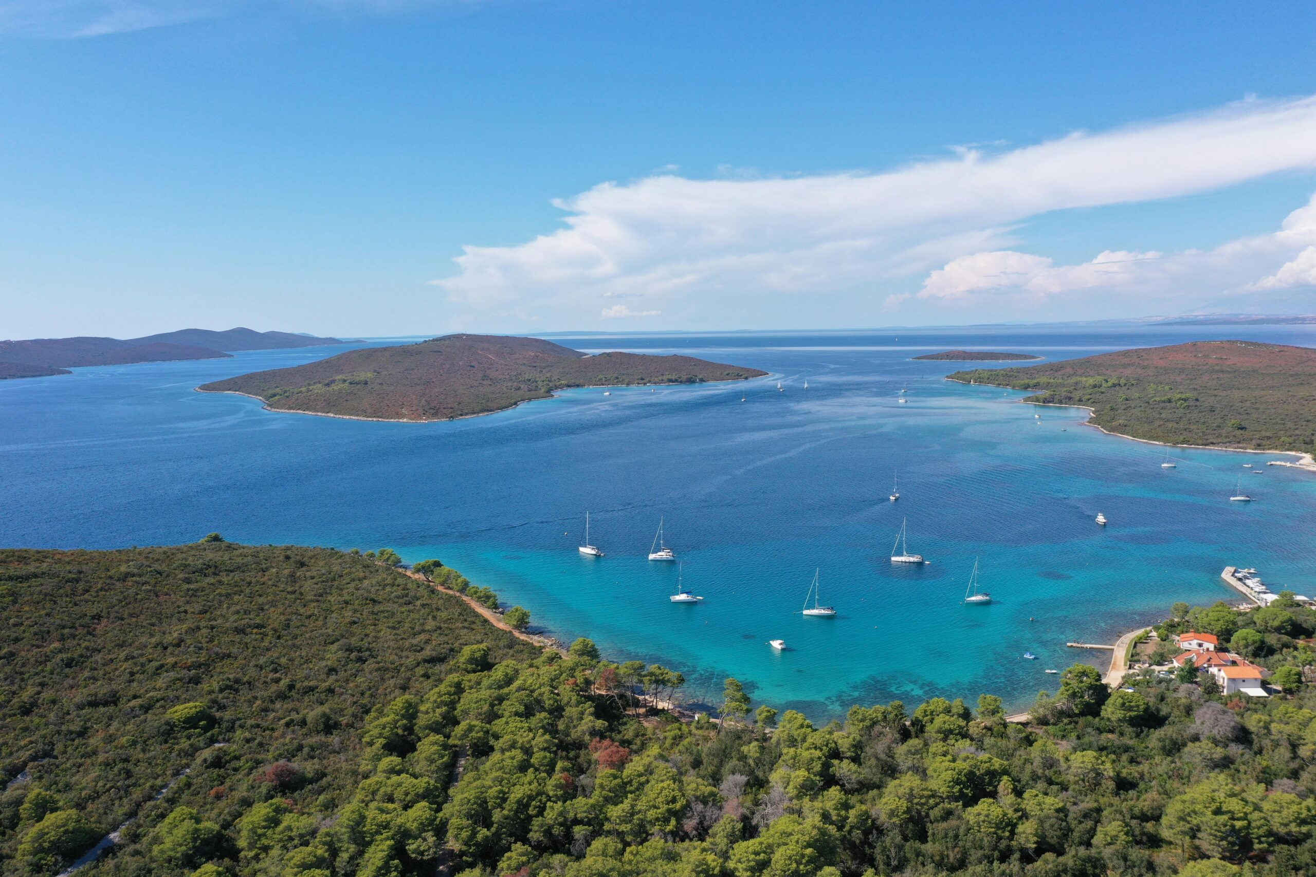 tourism numbers croatian island