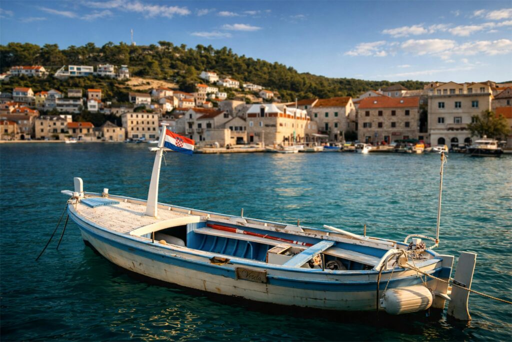 croatia's coast boat
