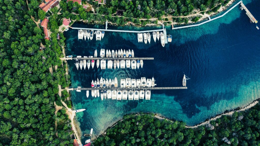 croatian marinas infrastructure