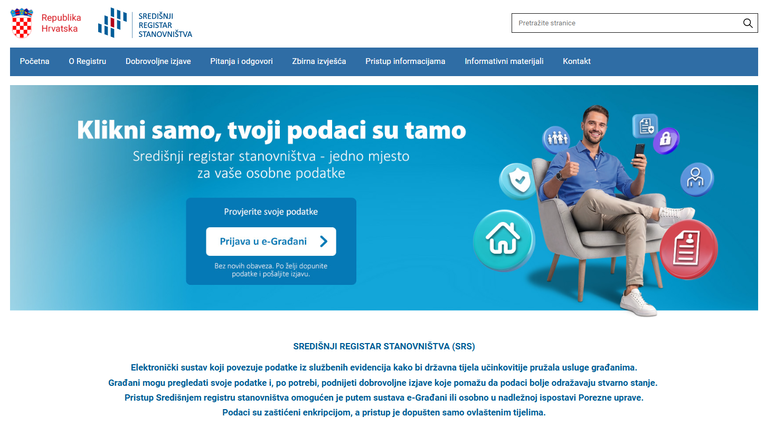 croatia central population register