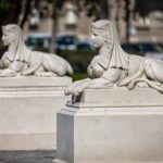 osijek park sphinxes