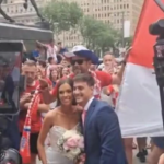 american newlyweds croatia fans