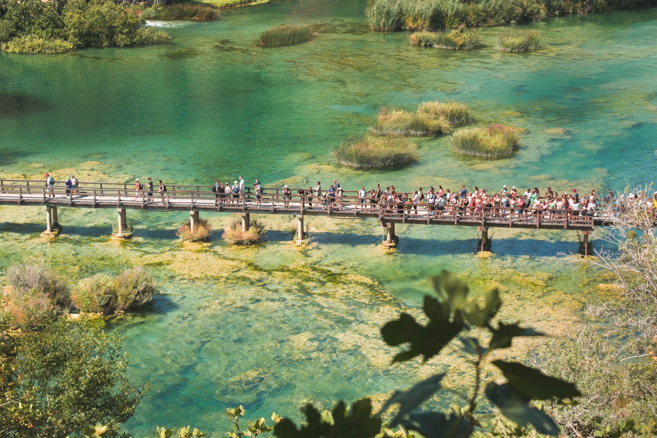 croatian national parks tourist masses