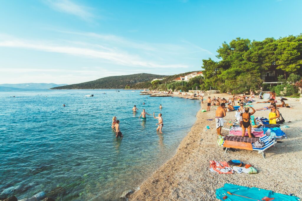 croatian beaches shrinking