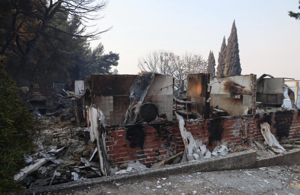 Omiš fire