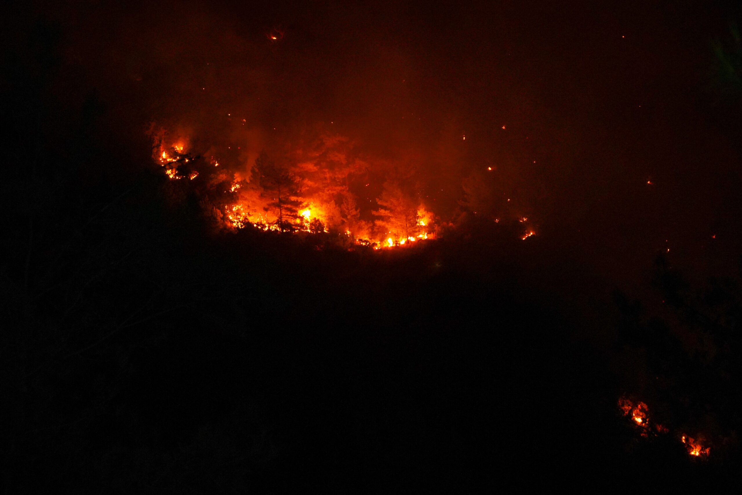 business owners fire Omiš