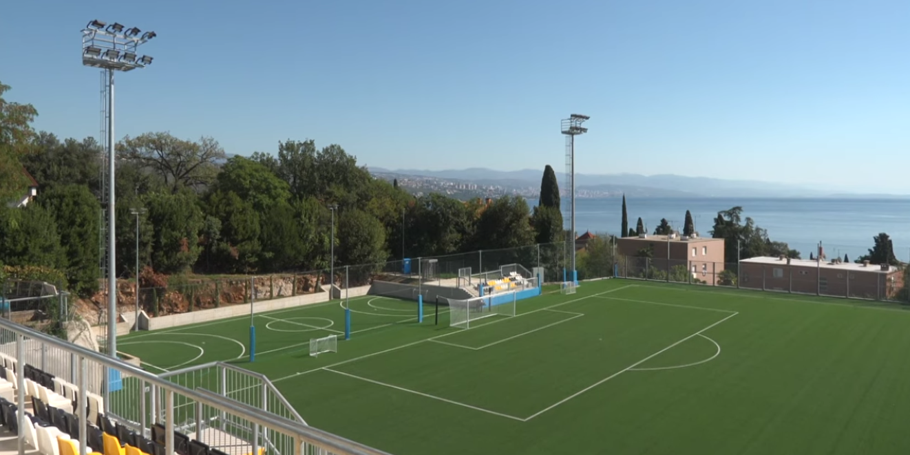 croatia football stadiun unique