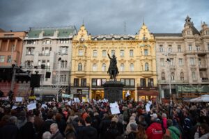 croatian protest