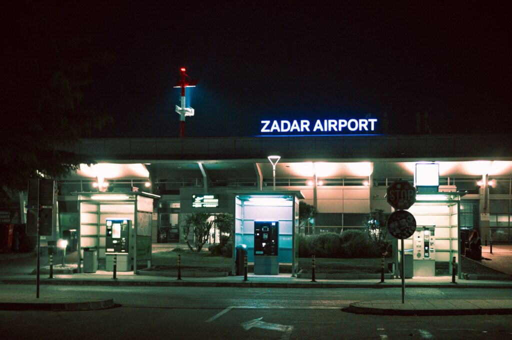 zadar winter flights