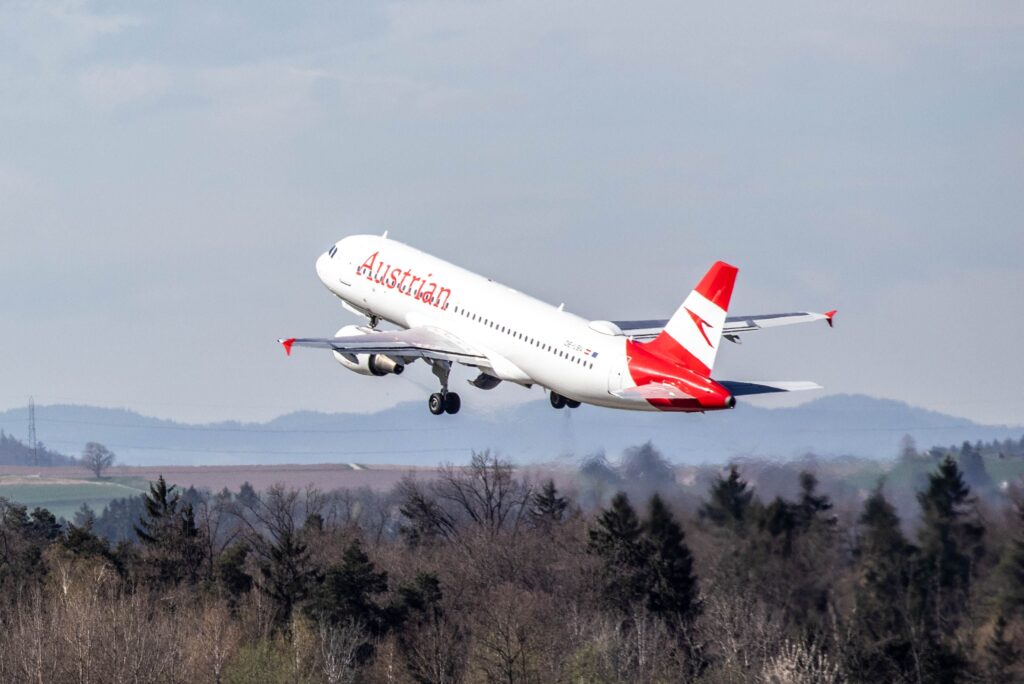 austrian airlines zagreb-vienna