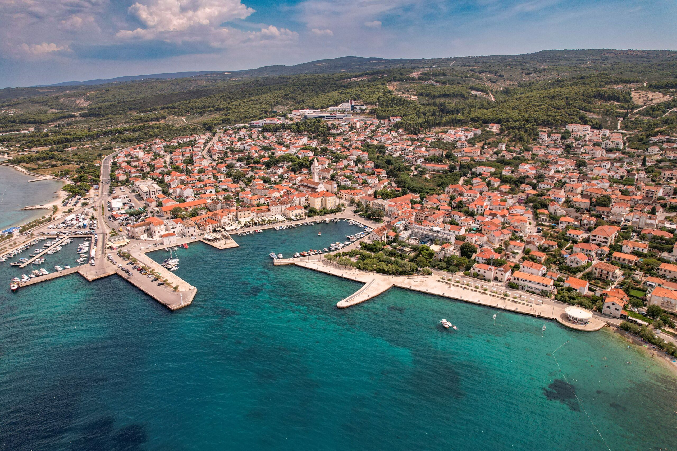 catamaran Pučišća postira
